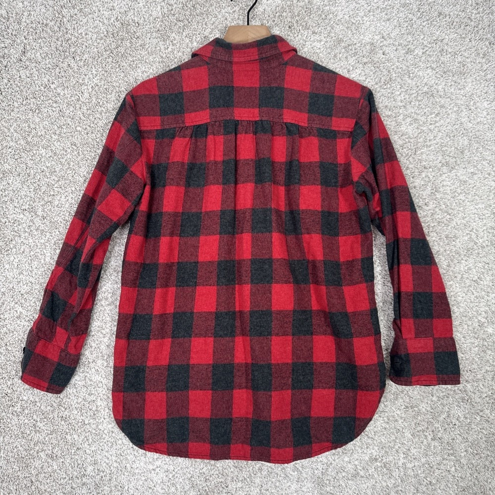 Madewell Flannel Cargo Workshirt in Buffalo Check Women's Size XS - Picture 5 of 8